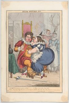 King Henry IV, ca. 1827. Creator: William Heath
