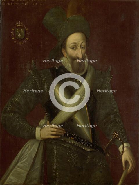 King Henry IV of France, 1592. Artist: Bunel, Jacob (1558-1614)