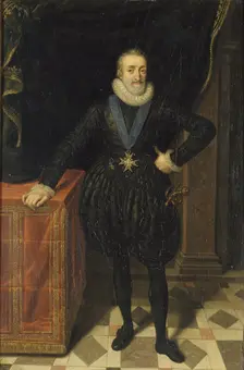 King Henry IV of France. Artist: Pourbus, Frans, the Younger (1569-1622)