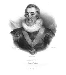 King Henry IV of France, (c1820s). Artist: Zéphirin Félix Jean Marius Belliard