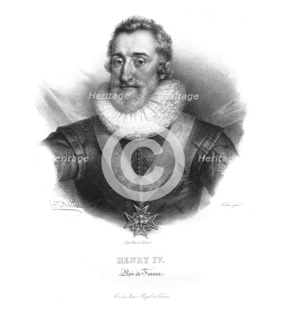 King Henry IV of France, (c1820s). Artist: Zéphirin Félix Jean Marius Belliard.