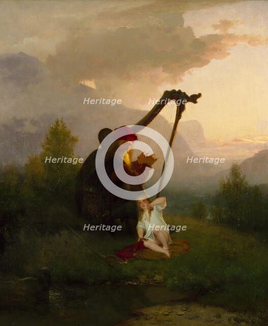 King Heimer and Aslaug, 1856.