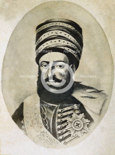 King Heraclius II of Georgia (1720-1798), Second Half of the 19th century. Artist: Roinov (Roinashvili), Alexander Solomonovich, Photo Studio (1846-1898)