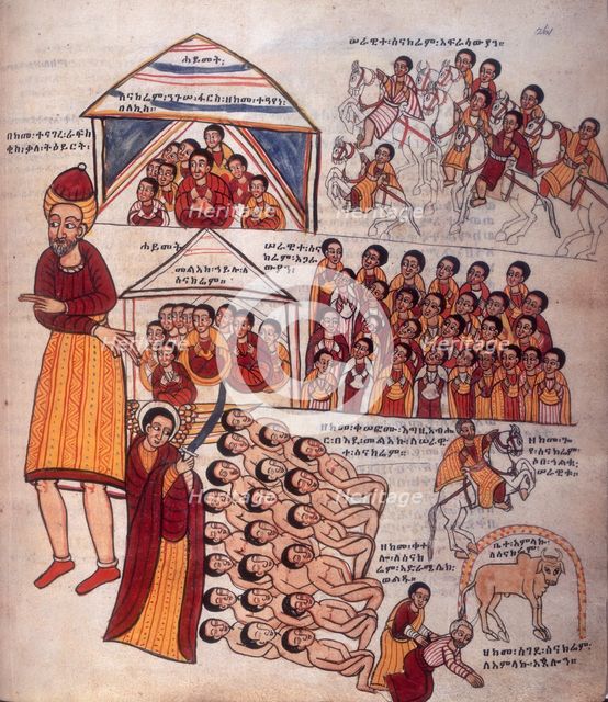 King Herod decrees all male children to be killed, 1756. Creator: Unknown.