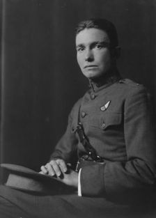 King, J.A., Lieutenant, portrait photograph, 1917 Oct. 2. Creator: Arnold Genthe