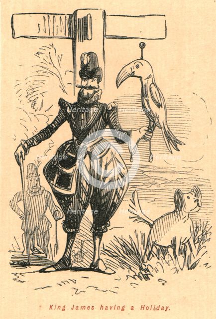 'King James having a Holiday', 1897.  Creator: John Leech.