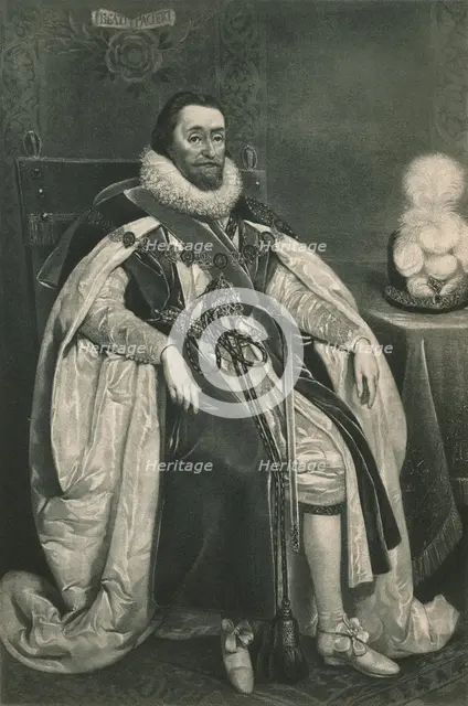 'King James I and VI.', 1603, (1904). Artist: Paulus van Somer.