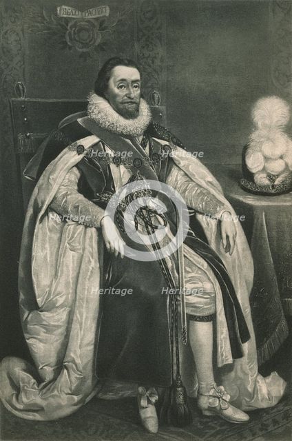 'King James I and VI.', 1603, (1904). Artist: Paulus van Somer.