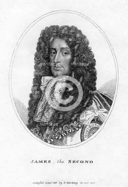 King James II of England, (1801). Artist: Unknown