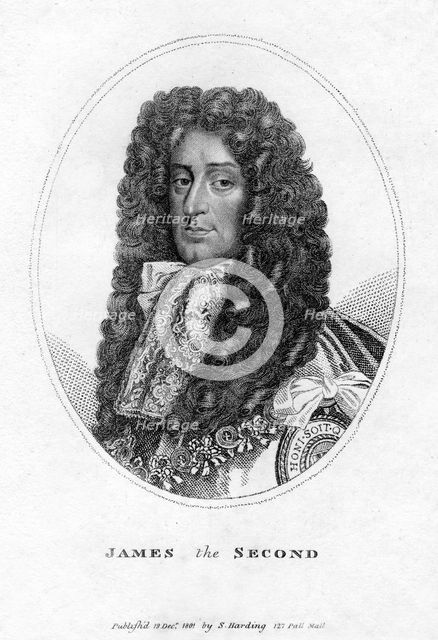 King James II of England, (1801). Artist: Unknown