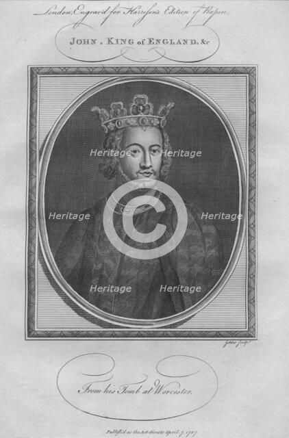 King John, 1787.  Artist: Anon.