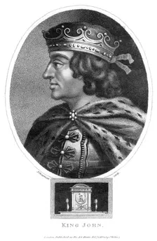 King John (1167-1216), 1804.Artist: J Chapman