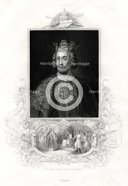 King John of England, 1860. Artist: Unknown