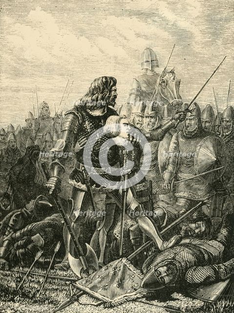 'King John at Poitiers', (1356), 1890.   Creator: Unknown.