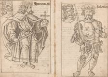 King John [right side], 16th century. Creator: Unknown