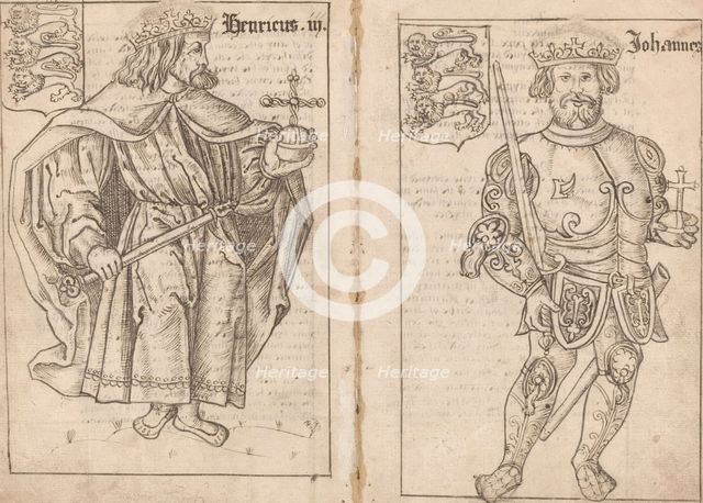 King John [right side], 16th century. Creator: Unknown.