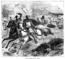 King John's passage of the Wash.Artist: Nicholson