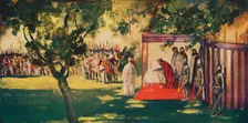 King John signing Magna Charta at Runnydale 1912