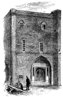 King John's Palace at Stepney, 1858. Creator: Unknown