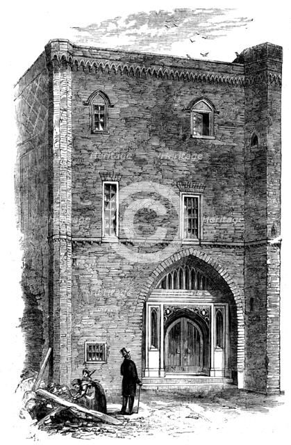 King John's Palace at Stepney, 1858. Creator: Unknown.