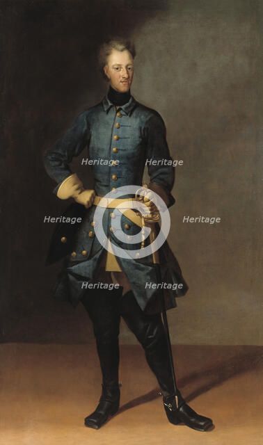 King Karl XII of Sweden, 1707. Creator: David von Krafft.