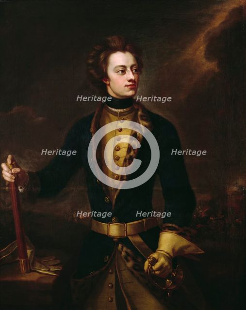 King Karl XII of Sweden, between c.1710 and c.1717. Creator: Michael Dahl.