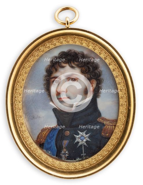 King Karl XIV Johan, 1796-1821. Creator: Giuseppe Rota.