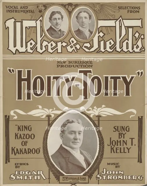 'King Kazoo of Kakaroo', 1901. Creator: Unknown.
