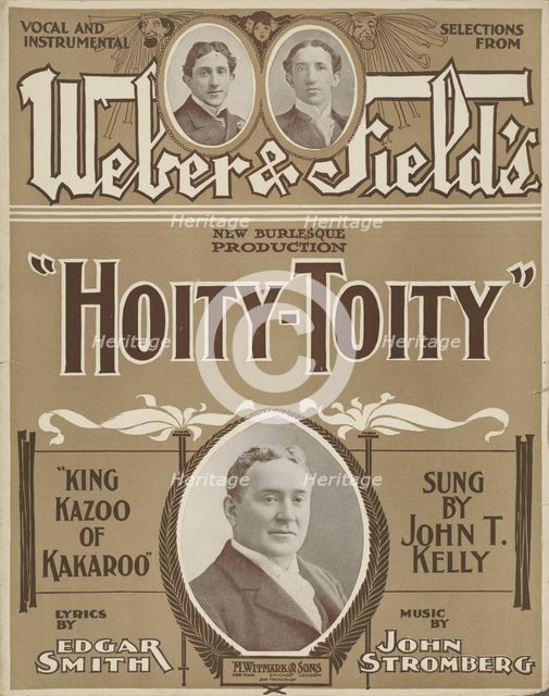 'King Kazoo of Kakaroo', 1901. Creator: Unknown.