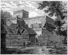 King Koffee's Palace, Coomassie, Ashanti War, Africa 1900