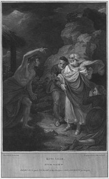 King Lear. Act III. Scene IV 1792. Artist: Luigi Schiavonetti