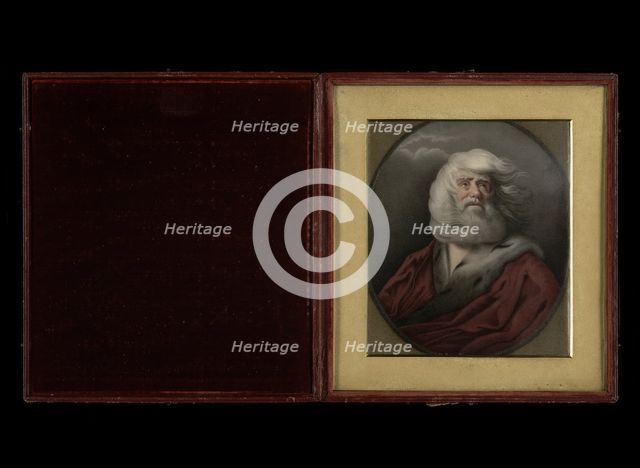 King Lear in the Storm, ca. 1842. Creator: Henry Brintnell Bounetheau.