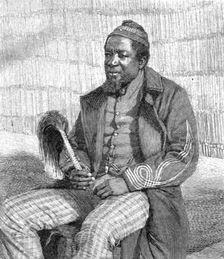 King Lewanika of Barotsi-Land who has lately come under the Protectorate of the British... 1891. Creator: Unknown