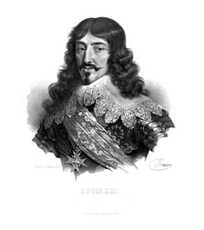 King Louis XIII of France, (c1820s). Artist: Maurin