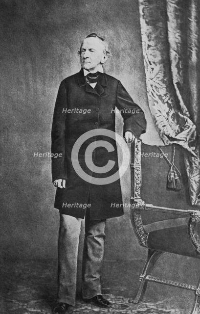 King Ludwig I of Bavaria, 1862. Artist: Joseph Albert