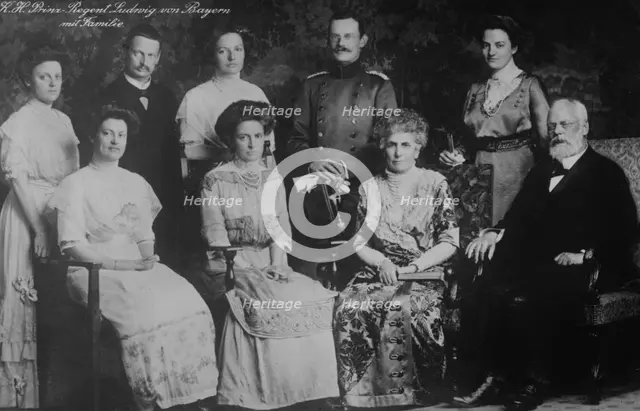 King Ludwig of Bavaria & Family, between c1915 and c1920. Creator: Bain News Service.