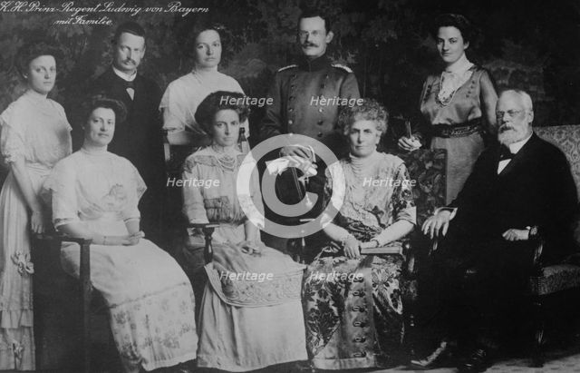 King Ludwig of Bavaria & Family, between c1915 and c1920. Creator: Bain News Service.