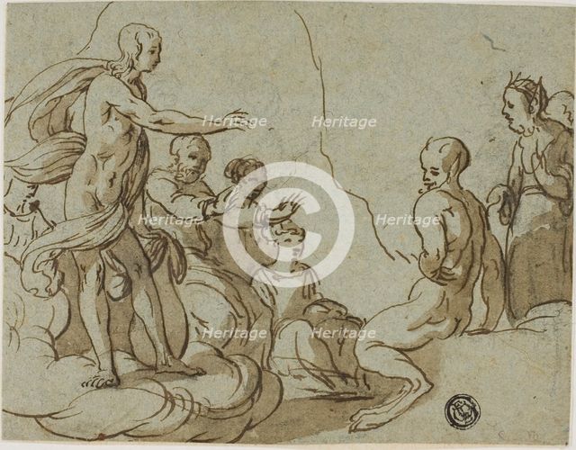 King Midas at the Contest Between Apollo and Pan, n.d. Creator: Unknown.