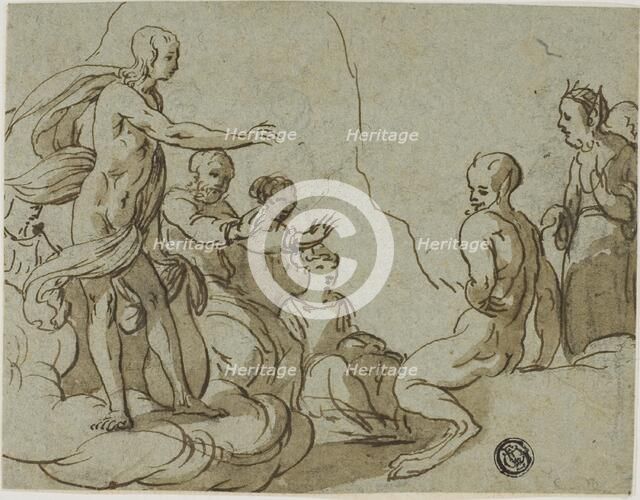 King Midas at the Contest Between Apollo and Pan, n.d. Creator: Unknown.