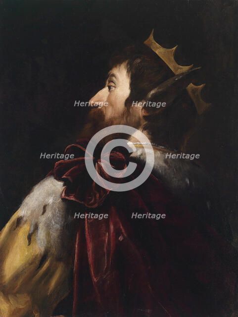 King Midas. Creator: Vaccaro, Andrea (1604-1670).