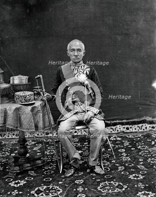 King Mongkut (King Rama IV) of Siam (Thailand), 1865. Creator: John Thomson.