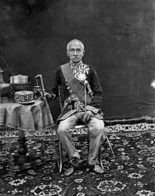 King Mongkut (King Rama IV) of Siam (Thailand), 1865. Creator: John Thomson