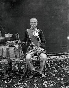 King Mongkut (King Rama IV) of Siam (Thailand), 1865. Creator: John Thomson