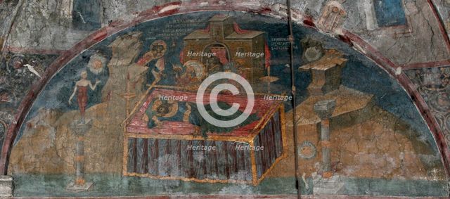 King Nebuchadnezzar's Dream, ca 1350. Artist: Anonymous  