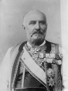 King Nicholas, Montenegro, 1911. Creator: Bain News Service