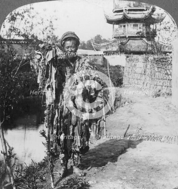 'King of the beggars', Loong Wah, China, late 19th or early 20th century. Artist: Underwood & Underwood