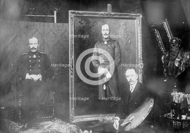 King of Albania sitting to Alfred Schwarz, between c1910 and c1915. Creator: Bain News Service.