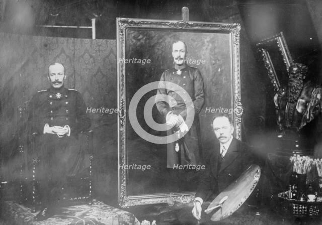 King of Albania sitting to Alfred Schwarz, between c1910 and c1915. Creator: Bain News Service.