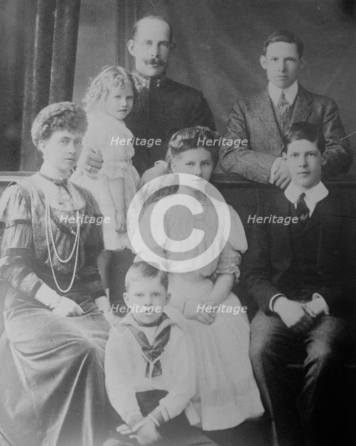 King of Greece & family, between c1910 and c1915. Creator: Bain News Service.