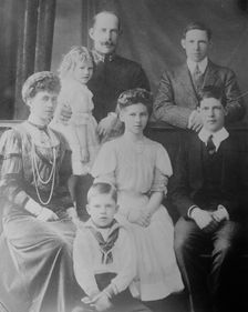 King of Greece & family, between c1910 and c1915. Creator: Bain News Service